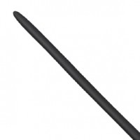 Penis Plug Vibrating, One Speed Silicone 3.9" Black